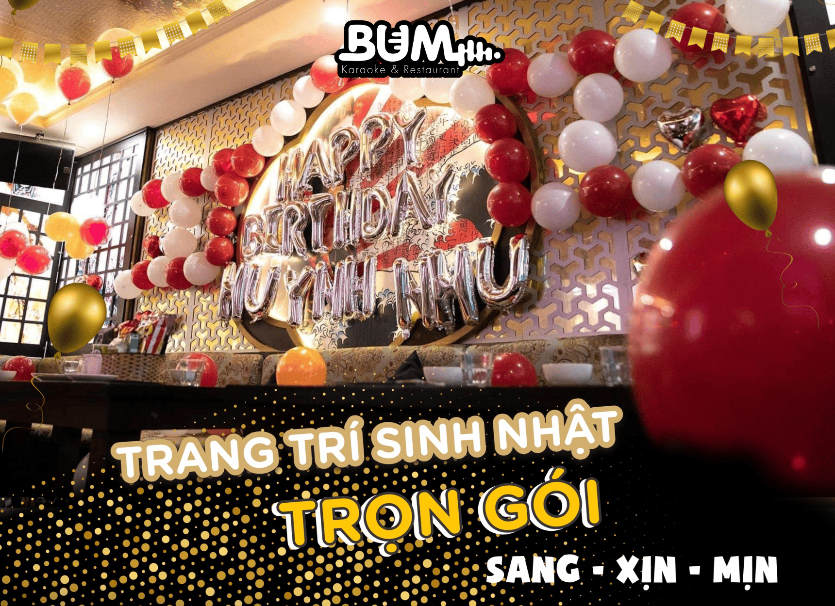 Địa điểm tổ chức tiệc sinh nhật gia rẻ tại phòng karaoke 