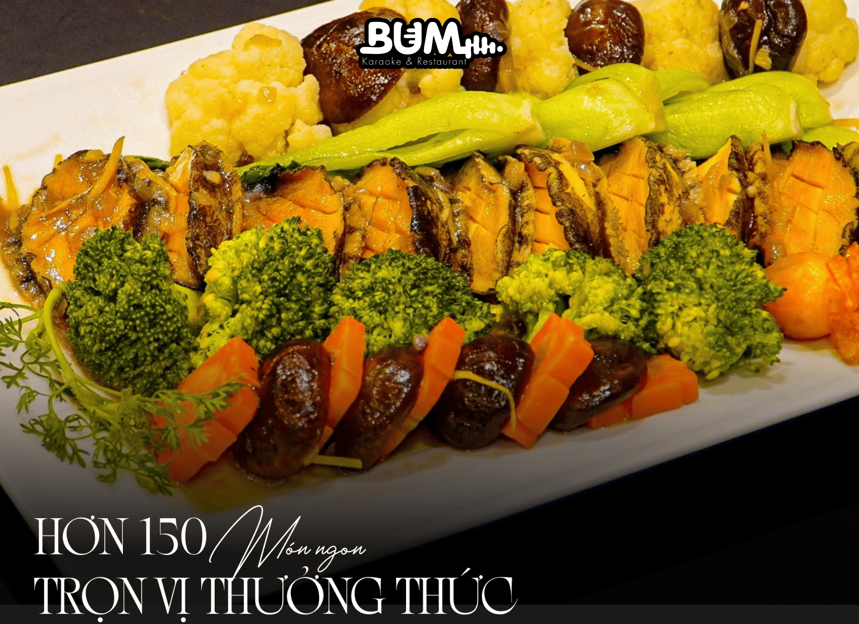 Thực đơn đa dạng và thơm ngon