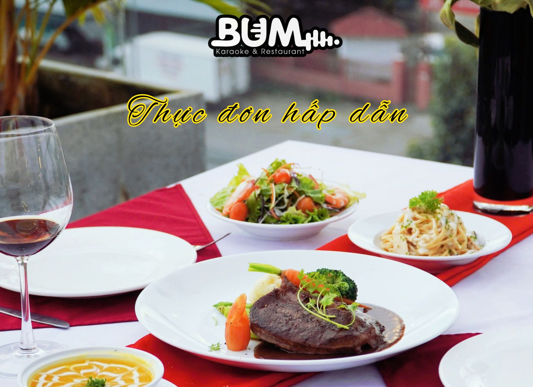 Thực đơn món ăn hấp dẫn